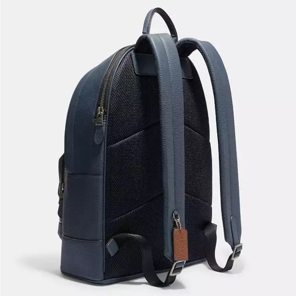 NWT Coach West Backpack with Coach Sttipe. - Picture 2 of 8